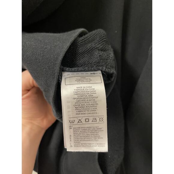 Mens Adidas Lunar Chinese New Year Hoodie Sweatshirt Black Size XL 2019 - Picture 8 of 9